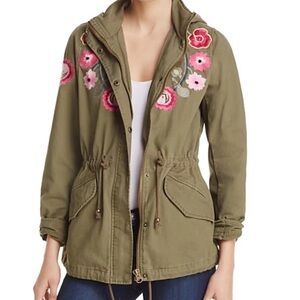 Aqua Embroidered Jacket